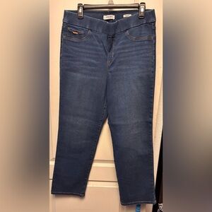 Nine West Dark Blue Straight Leg Jeans
